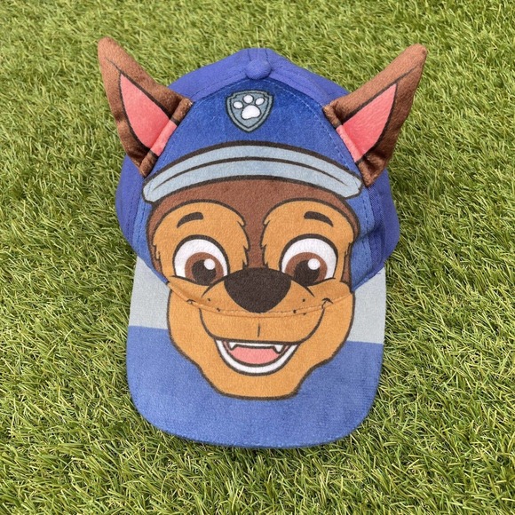 NICKELODEON PAW PATROL CHASE 3D BLUE TODDLER BASEBALL CAP ONE SIZE FITS MOST - Picture 1 of 5